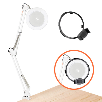 Magnifying Ring Light w/ Optional Phone Attachment