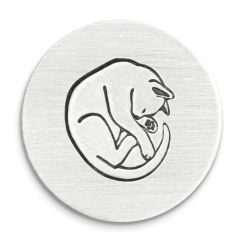 Sleeping Cat Simply Made Design Stamp, 12mm